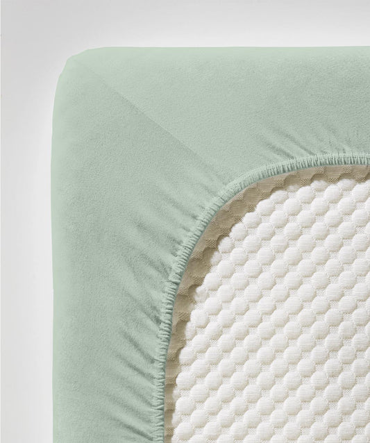 fleuresse Jersey Spannbettlaken Comfort 180x200 mint