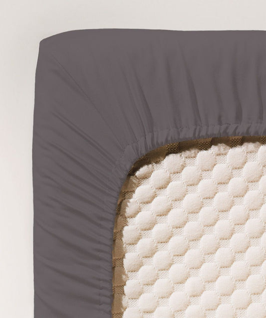 fleuresse Jersey Spannbettlaken Comfort 100x200 feige