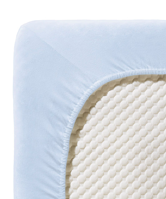 fleuresse Comfort Topper 100x200 bleu