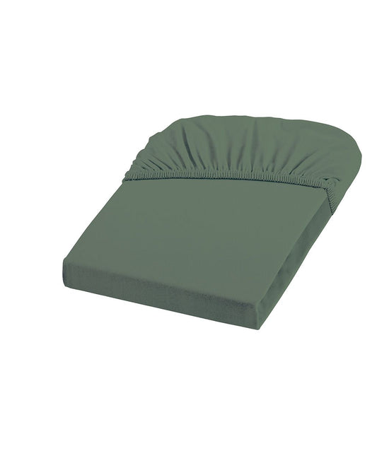 fleuresse Jersey Spannbettlaken Comfort 100x200 salbei