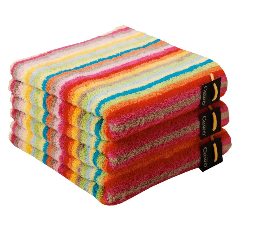 Cawö Handtücher Lifestyle Streifen multicolor 7008