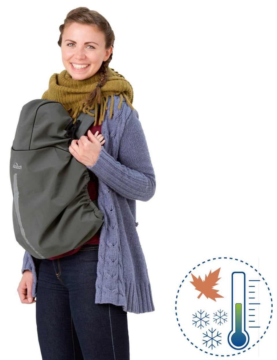 Amazonas Softshell Cover für Babytragen