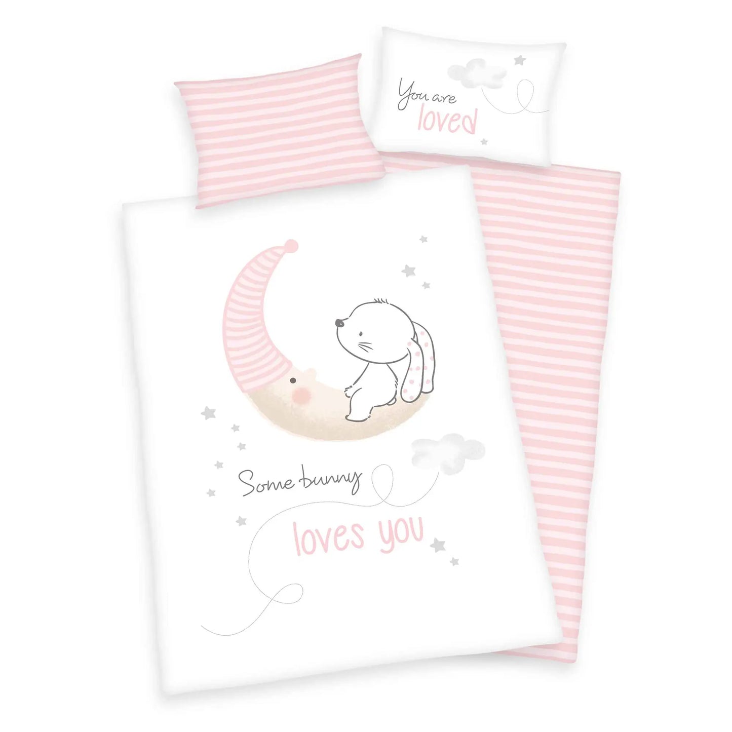Herding Renforcé Bettwäsche Little Bunny 100/135 cm bunt