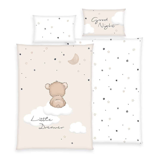 Herding Flanell Bettwäsche Little Dreamer 100/135 cm bunt