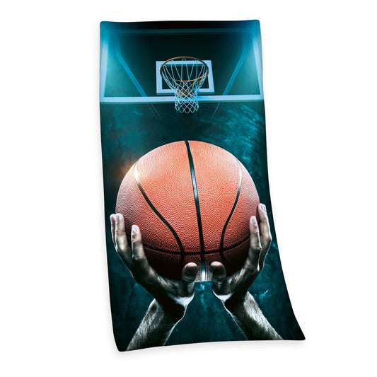 Herding Basketball Velourstuch bunt