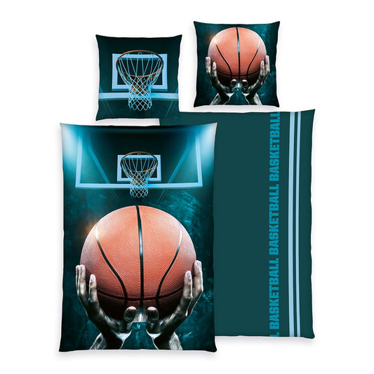 Herding Renforcé Bettwäsche Basketball 135/200 cm bunt