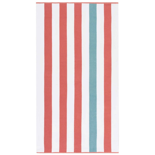 Egeria Strandtuch Beach Cabana Stripe zinnia