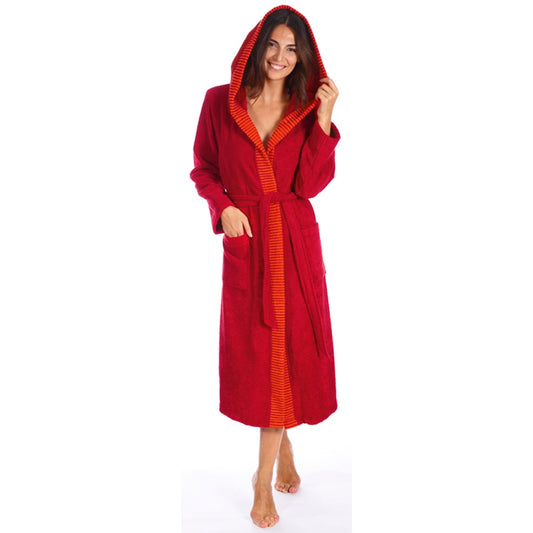 Egeria Benny Damen Kapuzenmantel crimson  L