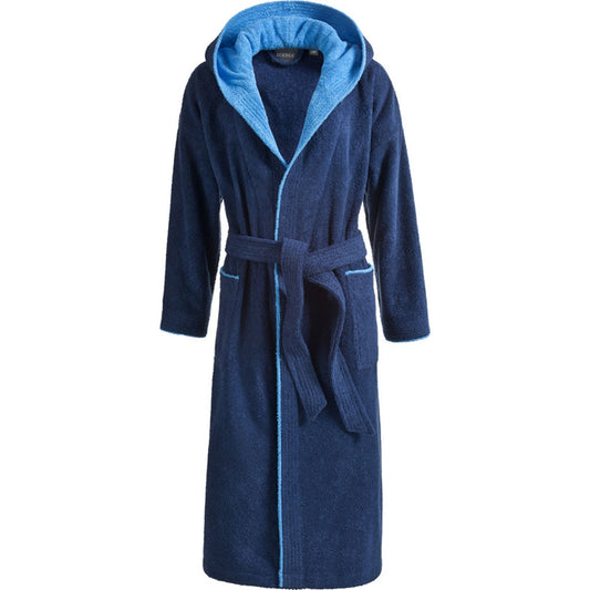 Egeria Calypso Jugendbademantel mit Kapuze dark blue 152