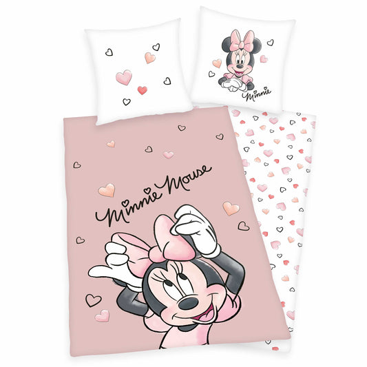 Herding Renforcé Bettwäsche Disney's Minnie Mouse 135/200 cm bunt