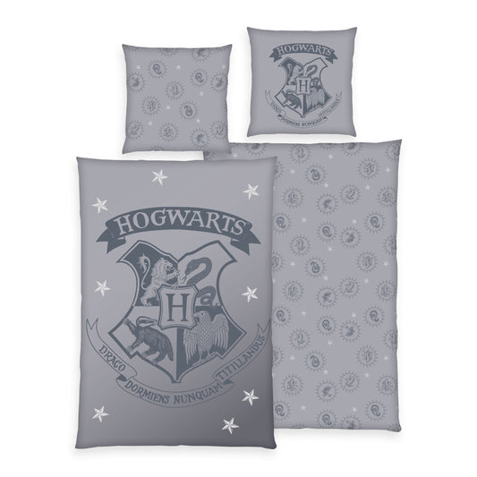 Herding Renforcé Bettwäsche Harry Potter grau - Aktion 135/200 cm bunt