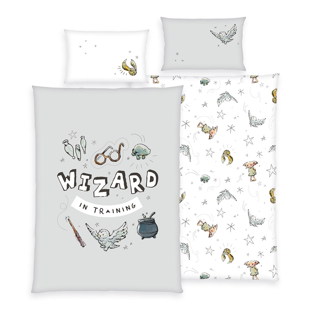 Herding Renforcé Bettwäsche Harry Potter 100/135 cm bunt
