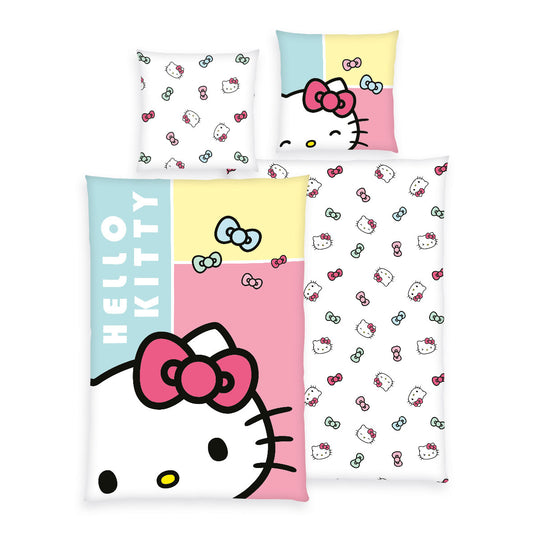 Herding Renforcé Bettwäsche Hello Kitty 135/200 cm bunt