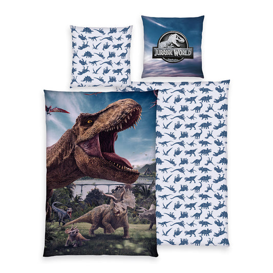 Herding Renforcé Bettwäsche Jurassic World 135/200 cm bunt