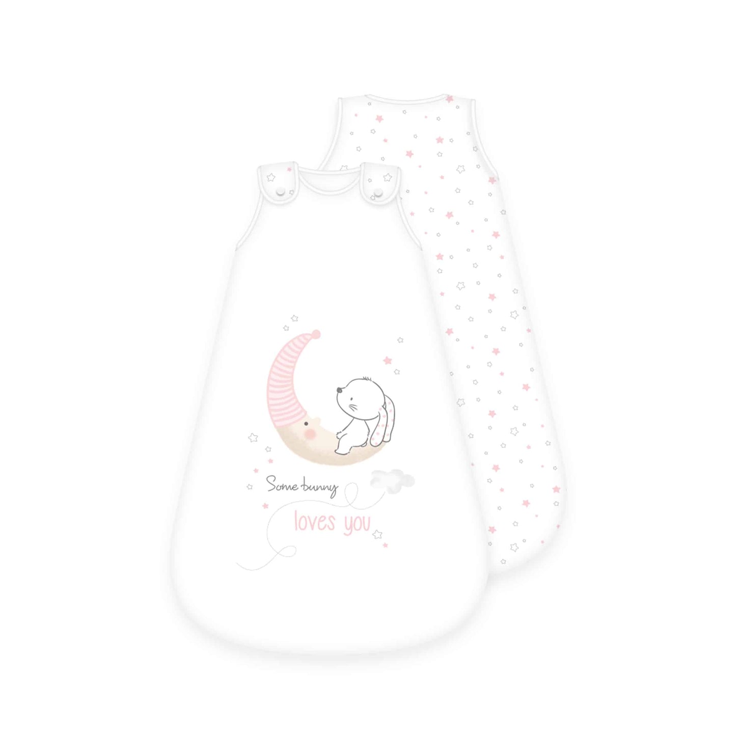 Herding  Little Bunny Baby-Schlafsack 90 cm rosa