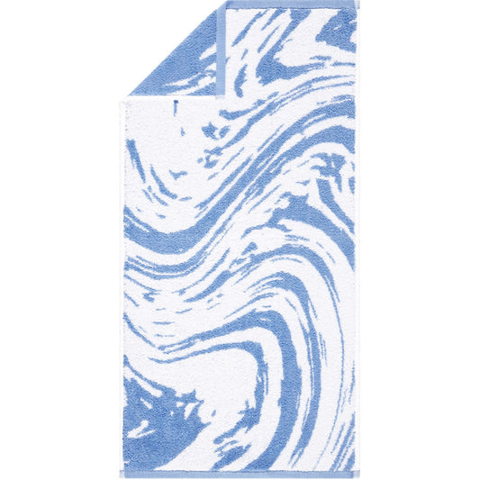Egeria Duschtuch Marble alaska blue