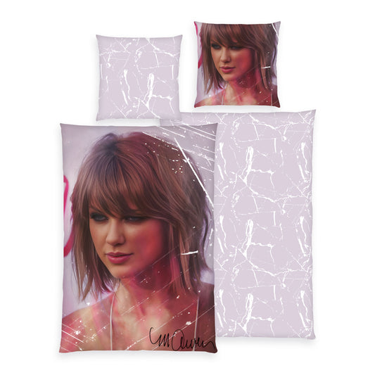 Herding Renforcé Bettwäsche Swiftie Collection by Sid Maurer 135/200 cm bunt