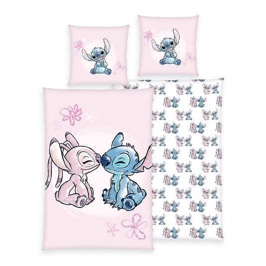 Herding Renforcé Bettwäsche Disney Stitch 135/200 cm bunt