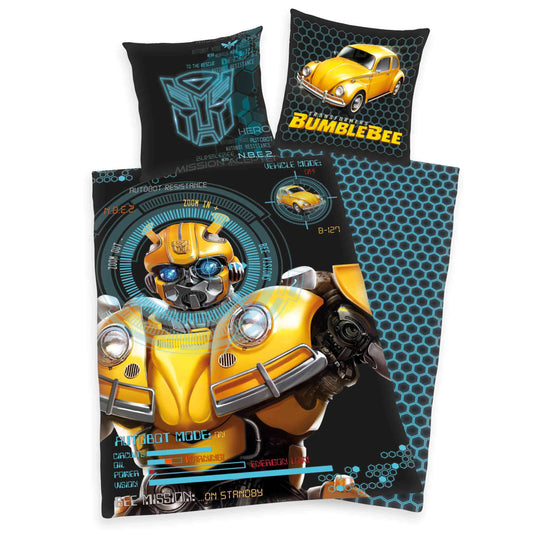 Herding Renforcé Bettwäsche Transformers Bumblebee 135/200 cm bunt