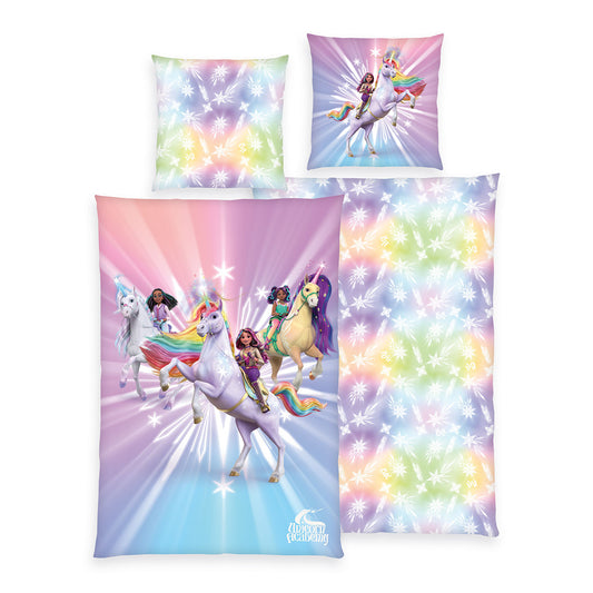 Herding Renforcé Bettwäsche Unicorn Academy 135/200 cm bunt