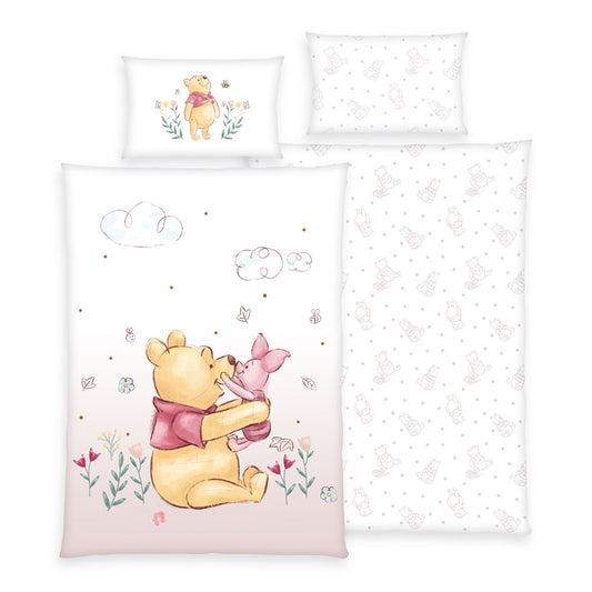 Herding Renforcé Bettwäsche Winnie Pooh 100/135 cm bunt